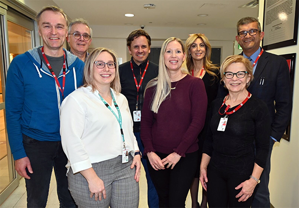 L'équipe de la Clinique de cardiopathie congénitale de l'adulte de l'Institut de cardiologie de l'Université d'Ottawa