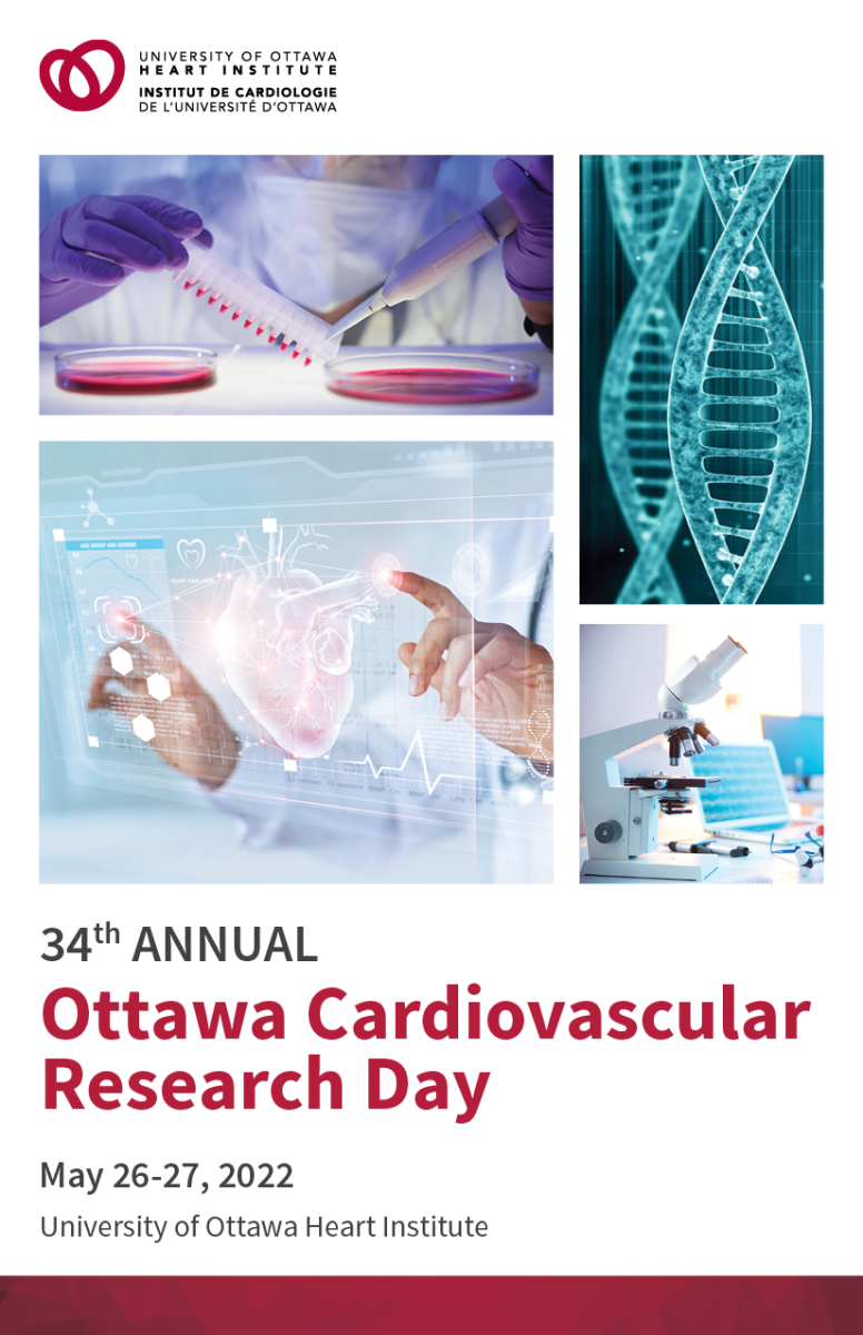 Poster of the 34th Annual Ottawa Cardiovascular Research Day