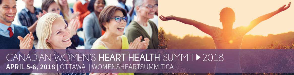 Canadian Women's Heart Health Summit banner