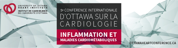 Bannière de la 5e Conférence internationale d'Ottawa sur la cardiologie