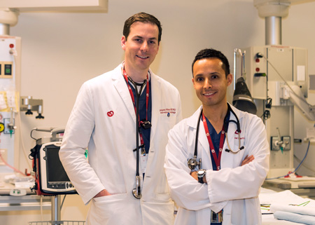 Benjamin Hibbert, MD, PhD and Daniel Ramirez, MD