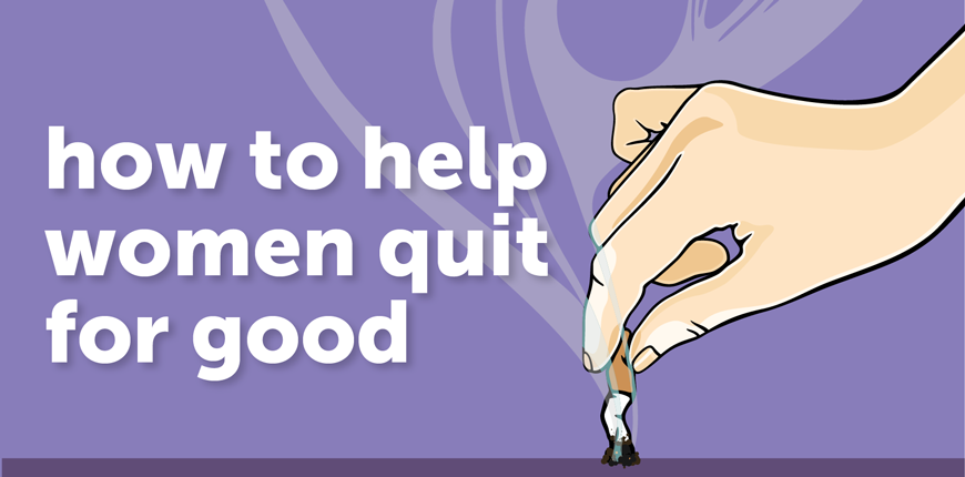 Banner image: How to help women quit for good
