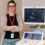 Aimee Large, Technicienne en échocardiographie