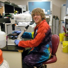 Image of a lab assistant