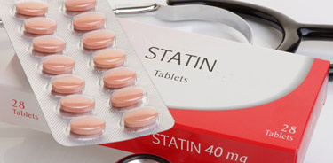 Packaging of Statin tablets