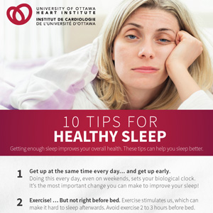10 Tips for Healthy Sleep