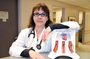 Carolyn Pugliese is the advanced practice nurse for pulmonary hypertension at the University of Ottawa Heart Institute. 